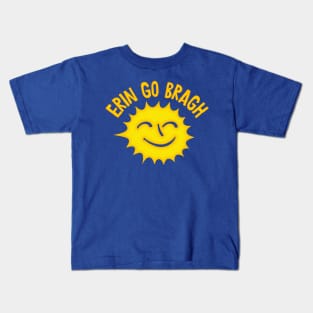 Erin Go Bragh / Irish Happy Sun Design Kids T-Shirt